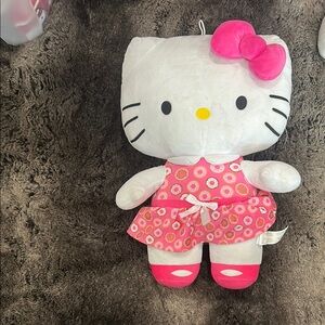 Hello Kitty Plush Toy with Pink Dress